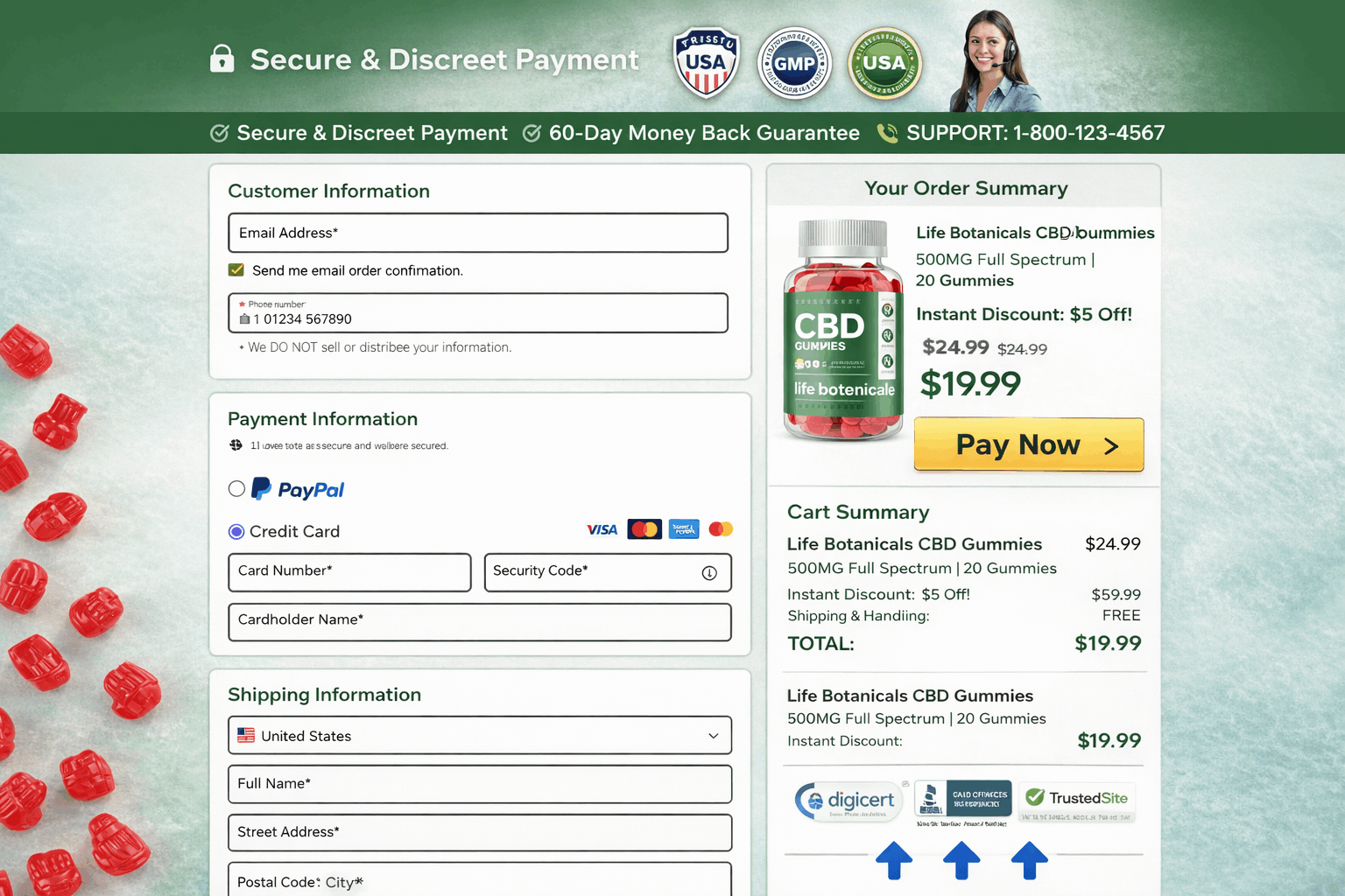 Life Botanicals CBD Gummies